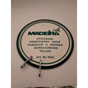 Madera Stickring Embroidery Hoop Green